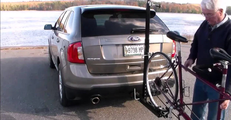 Secure and Convenient: Cycle Simplex One Tandem Hitch Rack for Hassle-free Bike Transport