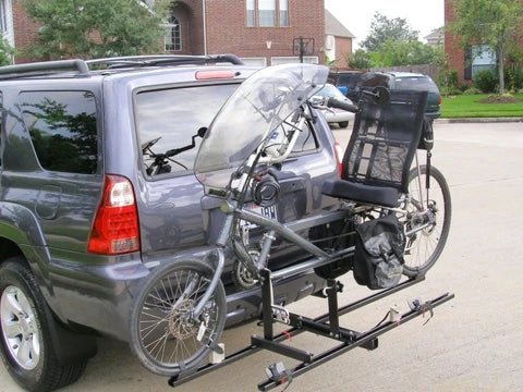 E-bike carriers for SUVs